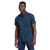 Men's Eddie Bauer Baja Short Sleeve Shirt -Outdoor Clothing Sales 5799960 Navy