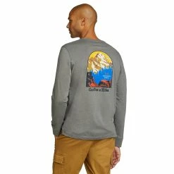 Men's Eddie Bauer Classic-Fit Graphic Tee -Outdoor Clothing Sales 5799977 Heather Grey