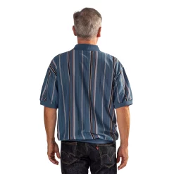 Men's Classics By Palmland Striped Banded-Hem Shirt -Outdoor Clothing Sales 5815140 ALT2