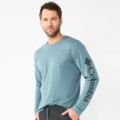 Men's Columbia Thistletown Hills™ Logo Tee -Outdoor Clothing Sales 5840055 Metal