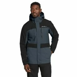 Men's Eddie Bauer Funski Insulated Jacket -Outdoor Clothing Sales 5860371 Black