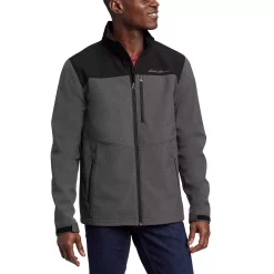 Big & Tall Eddie Bauer Point Vista Softshell Jacket -Outdoor Clothing Sales 5882747 Grey