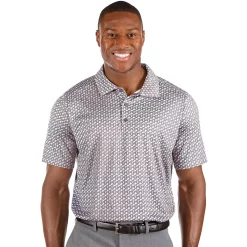 Men's Antigua A Game Polo -Outdoor Clothing Sales 5893722 Gray