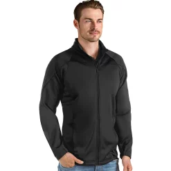 Men's Antigua Links Golf Jacket -Outdoor Clothing Sales 5893725 Black