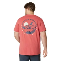 Men's Big & Tall Eddie Bauer Graphic Tee 9 Men's Big & Tall Eddie Bauer Graphic Tee -Outdoor Clothing Sales 5895193 Chili