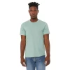 Canvas Mens Triblend Crew Neck Plain Short Sleeve T-Shirt -Outdoor Clothing Sales 5901593