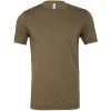 Canvas Mens Triblend Crew Neck Plain Short Sleeve T-Shirt -Outdoor Clothing Sales 5913147