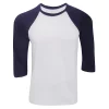 Canvas Mens 3/4 Sleeve Baseball T-Shirt -Outdoor Clothing Sales 5913311