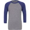 Canvas Mens 3/4 Sleeve Baseball T-Shirt -Outdoor Clothing Sales 5913317