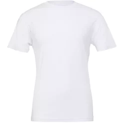 Canvas Unisex Jersey Crew Neck T-Shirt / Mens Short Sleeve T-Shirt