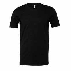 Canvas Unisex Jersey Crew Neck T-Shirt / Mens Short Sleeve T-Shirt