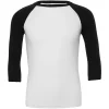 Canvas Mens 3/4 Sleeve Baseball T-Shirt -Outdoor Clothing Sales 5913664