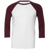 Canvas Mens 3/4 Sleeve Baseball T-Shirt -Outdoor Clothing Sales 5913670