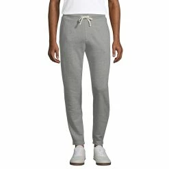 Men's Lands' End Serious Sweats French Terry Sweatpants 10 Men's Lands' End Serious Sweats French Terry Sweatpants -Outdoor Clothing Sales 5914197 Cement Heather