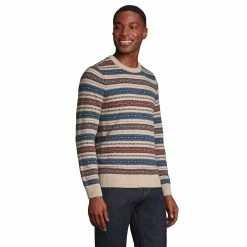 Men's Lands' End Fine Gauge Cashmere Sweater -Outdoor Clothing Sales 5914198 ALT2