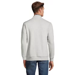 Men's Lands' End Serious Sweats Mockneck Sweater -Outdoor Clothing Sales 5914203 ALT