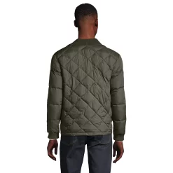 Big & Tall Lands' End Insulated Quilted Primaloft ThermoPlume Bomber Jacket 6 Big & Tall Lands' End Insulated Quilted Primaloft ThermoPlume Bomber Jacket -Outdoor Clothing Sales 5918840 ALT