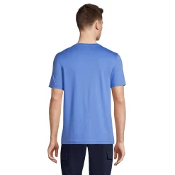 Big & Tall Lands' End Supima Pocket Tee -Outdoor Clothing Sales 5918977 ALT