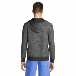 Men's Lands' End Space Dye Hoodie -Outdoor Clothing Sales 5919024 ALT