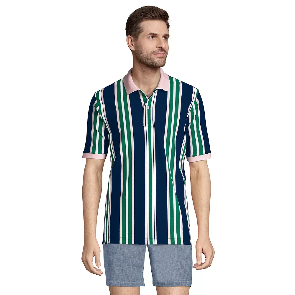 Men's Lands' End Comfort-First Mesh Polo Shirt 7 Men's Lands' End Comfort-First Mesh Polo Shirt - Image 5