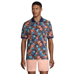 Men's Lands' End Comfort-First Mesh Polo Shirt 13 Men's Lands' End Comfort-First Mesh Polo Shirt -Outdoor Clothing Sales 5919026 Navy Tropic Palm