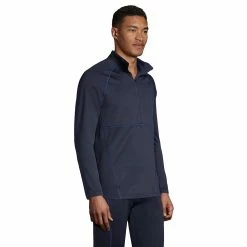 Big & Tall Lands' End Expedition Half-Zip Baselayer Top -Outdoor Clothing Sales 5919360 ALT2