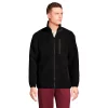 Men's Lands' End Sherpa Fleece Full-Zip Jacket -Outdoor Clothing Sales 5925328 Black