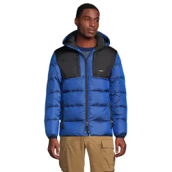 Men's Lands' End Wide Channel 600 Down Jacket