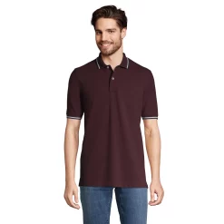 Men's Lands' End Comfort-First Mesh Polo Shirt -Outdoor Clothing Sales 5925507 Aged Wine