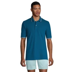 Men's Lands' End Comfort-First Mesh Polo Shirt -Outdoor Clothing Sales 5925507 Baltic Teal