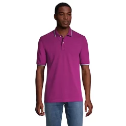 Men's Lands' End Comfort-First Mesh Polo Shirt -Outdoor Clothing Sales 5925507 Fuchsia Plum