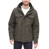 Men's Dockers Hooded Softshell Sherpa Lined Jacket 1 Men's Dockers Hooded Softshell Sherpa Lined Jacket -Outdoor Clothing Sales 5926042 Olive
