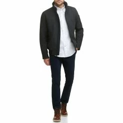 Men's Dockers Wool Blend Bomber Jacket -Outdoor Clothing Sales 5926043 ALT5