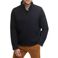 Men's Dockers Wool Blend Bomber Jacket -Outdoor Clothing Sales 5926043 Navy