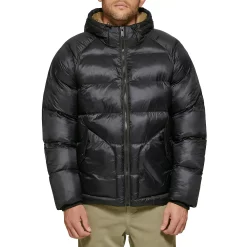Men's Dockers Hooded Puffer Jacket 17 Men's Dockers Hooded Puffer Jacket -Outdoor Clothing Sales 5926050 ALT2
