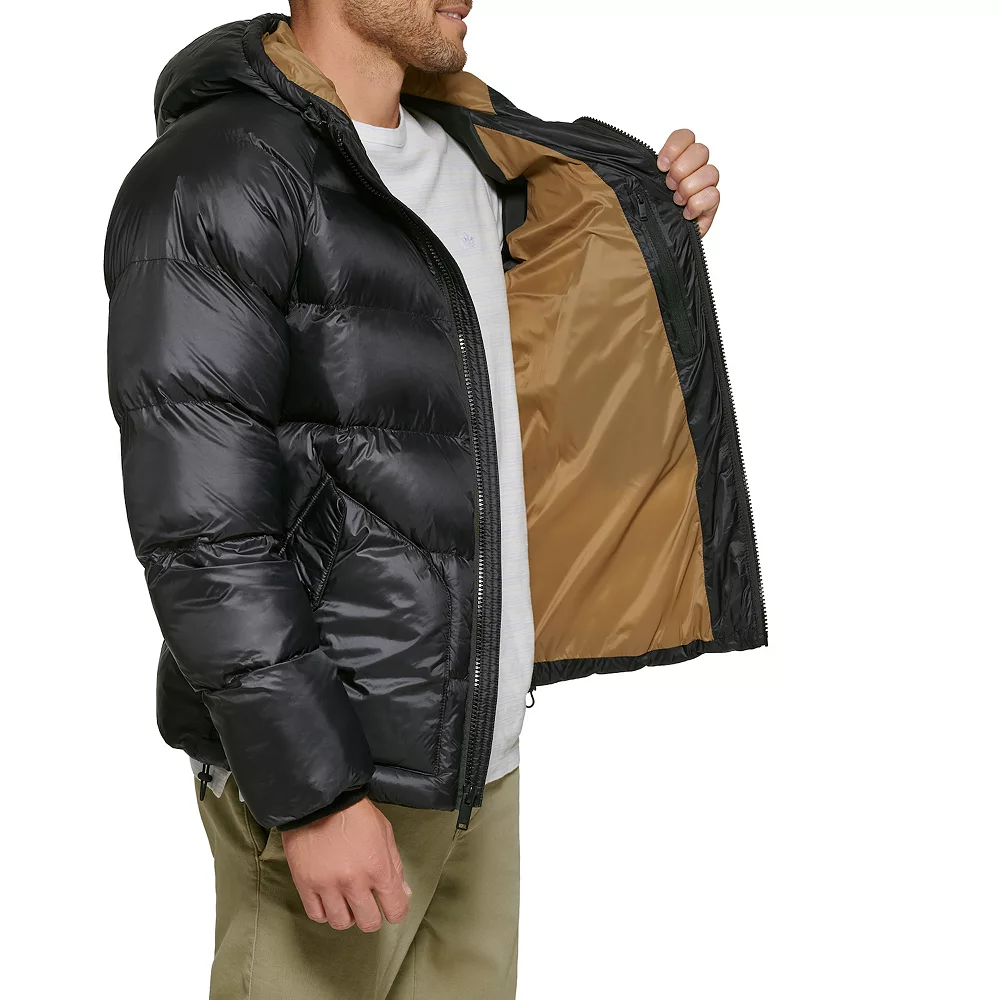 Men's Dockers Hooded Puffer Jacket 9 Men's Dockers Hooded Puffer Jacket - Image 7