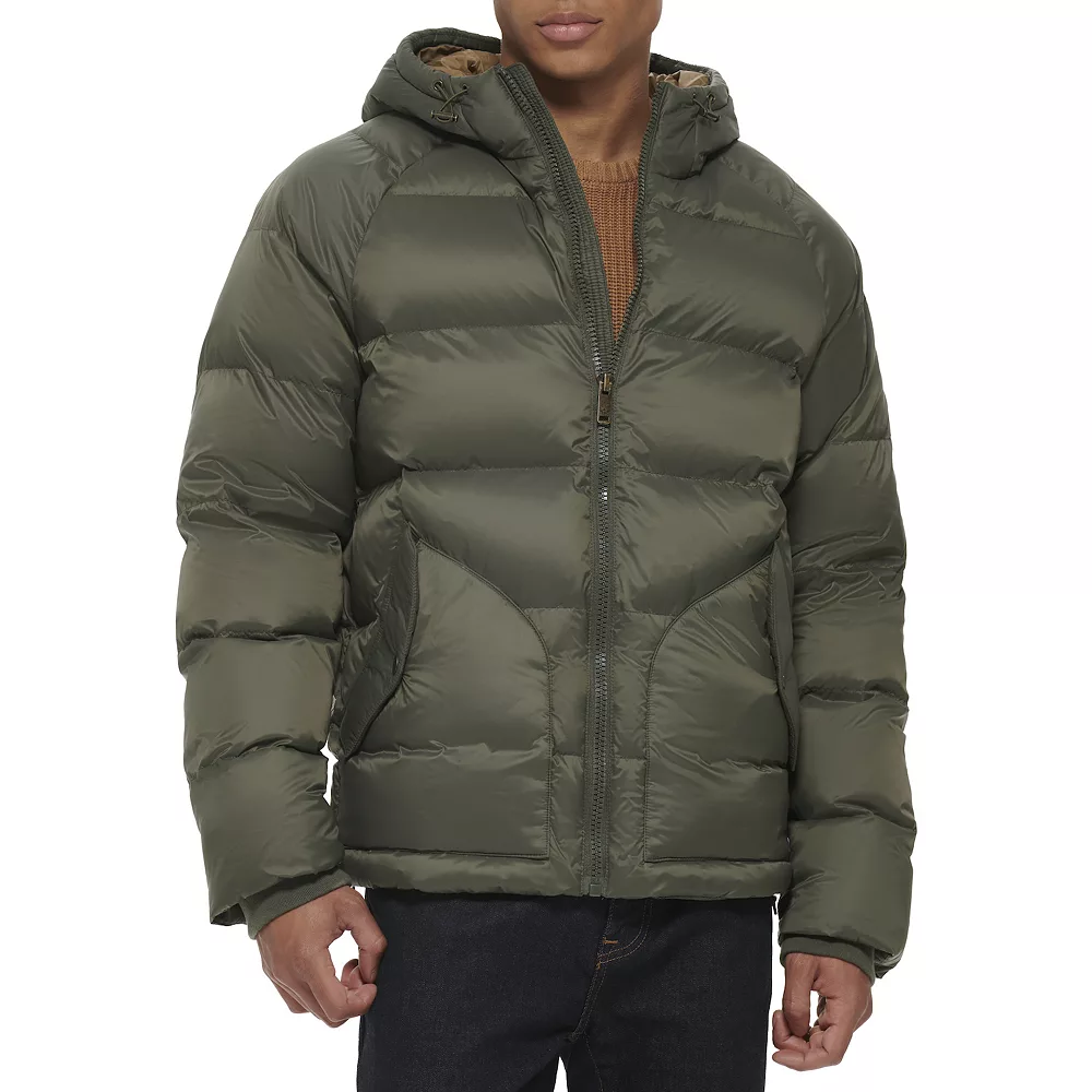 Men's Dockers Hooded Puffer Jacket 6 Men's Dockers Hooded Puffer Jacket - Image 4