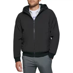 Men's Dockers Sherpa Lined Softshell Hoody -Outdoor Clothing Sales 5926054 Black