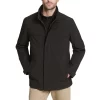 Men's Dockers Softshell Jacket with Quilted Bib -Outdoor Clothing Sales 5926056 Black