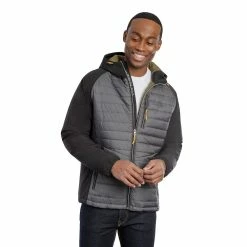 Men's London Fog Hybrid Hooded Packable Jacket -Outdoor Clothing Sales 5935034 ALT2