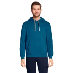 Big & Tall Lands' End Serious Sweats Pullover Hoodie 9 Big & Tall Lands' End Serious Sweats Pullover Hoodie -Outdoor Clothing Sales 5947047 Evening Blue