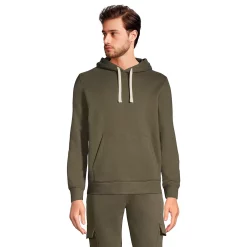 Big & Tall Lands' End Serious Sweats Pullover Hoodie 10 Big & Tall Lands' End Serious Sweats Pullover Hoodie -Outdoor Clothing Sales 5947047 Forest Moss