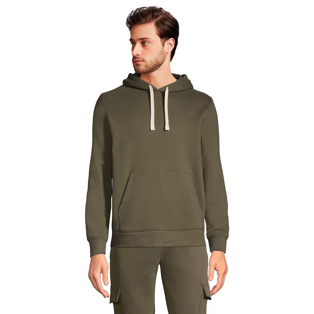 Big & Tall Lands' End Serious Sweats Pullover Hoodie 6 Big & Tall Lands' End Serious Sweats Pullover Hoodie - Image 4