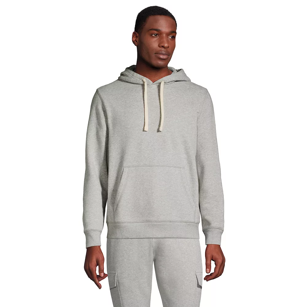 Big & Tall Lands' End Serious Sweats Pullover Hoodie 3 Big & Tall Lands' End Serious Sweats Pullover Hoodie