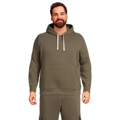 Big & Tall Lands' End Serious Sweats Pullover Hoodie -Outdoor Clothing Sales 5947049 Forest Moss