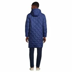 Big & Tall Lands' End Insulated Quilted Primaloft ThermoPlume Coat -Outdoor Clothing Sales 5947050 ALT