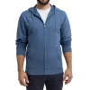 Men's Caliville Cotton Stretch Full-Zip Hoodie -Outdoor Clothing Sales 5947304 Medium Blue