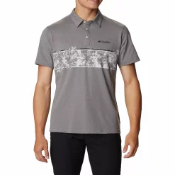 Men's Columbia Thistletown Hills™ Striped Polo -Outdoor Clothing Sales 5954459 City Gray Heather