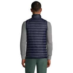 Big & Tall Lands' End Ultra Lightweight Down Vest -Outdoor Clothing Sales 5954592 ALT2
