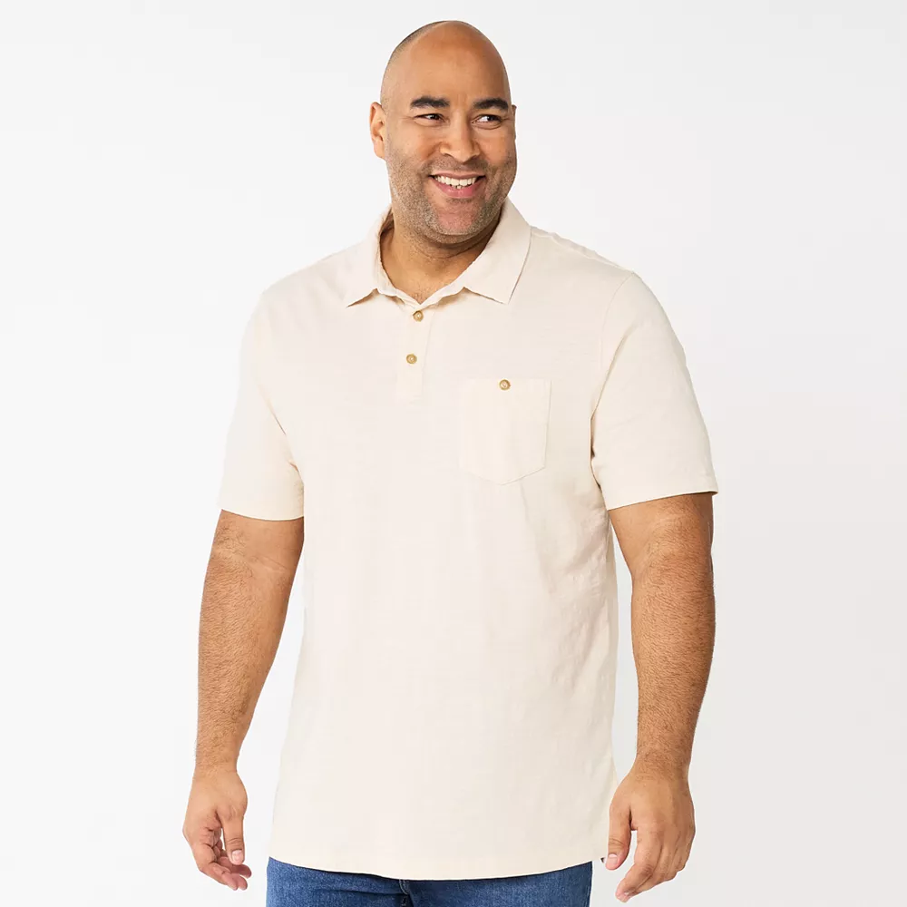 Big & Tall Sonoma Goods For Life® Polo 5 Big & Tall Sonoma Goods For Life® Polo - Image 3